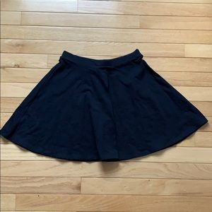 Forever 21 black skater skirt
